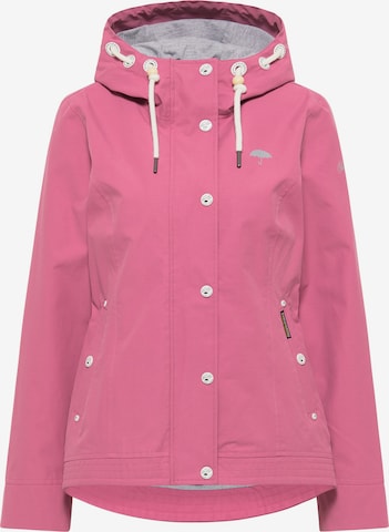 Schmuddelwedda Between-Season Jacket in Pink: front