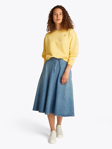 Felpa di TOMMY HILFIGER in giallo