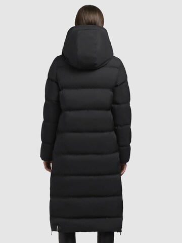 khujo Wintermantel in Schwarz