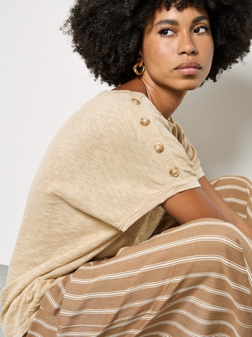 Haut Apricot en beige