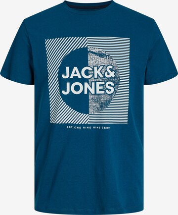 JACK & JONES Tričko 'STEIN' – modrá: přední strana