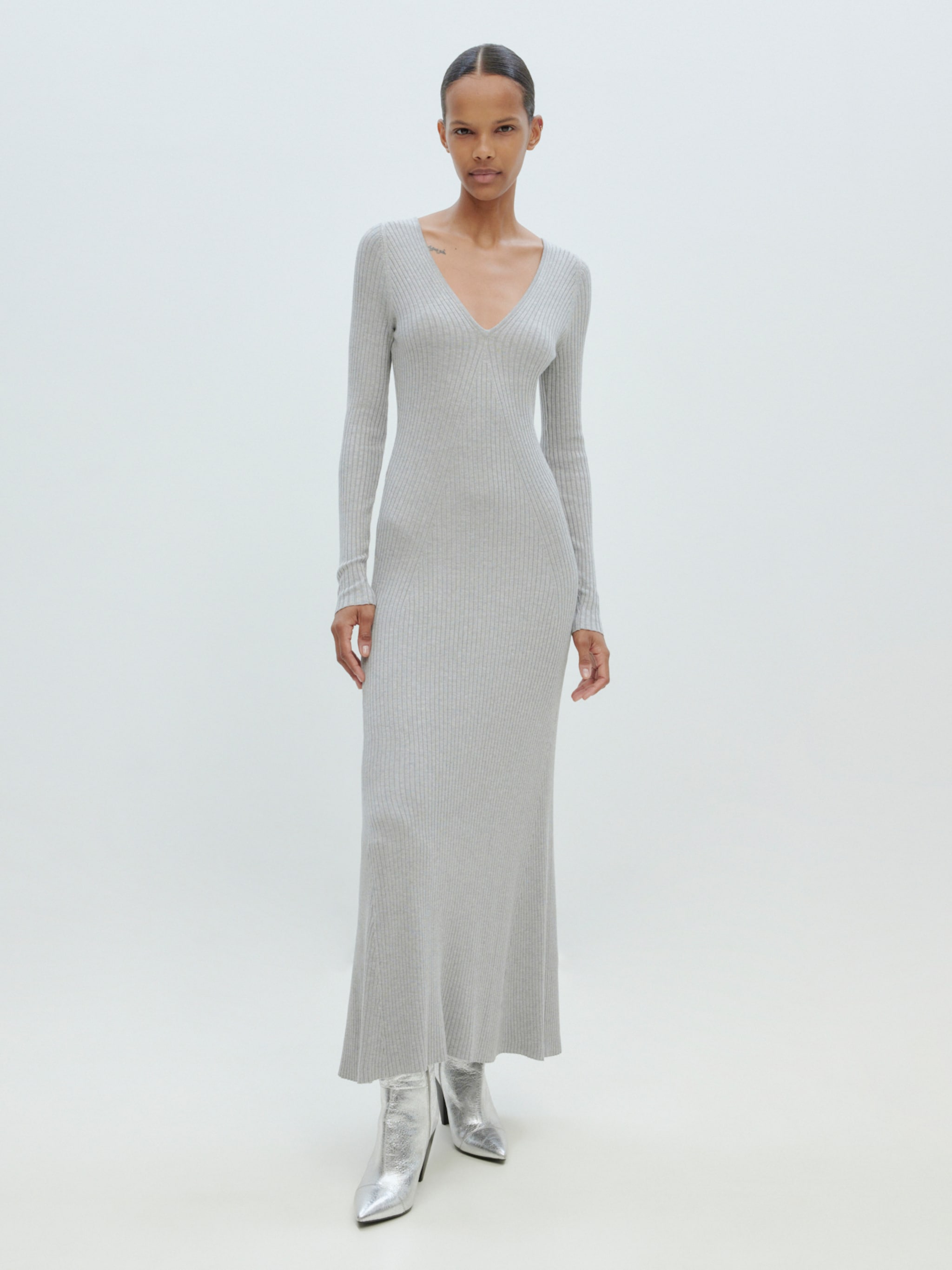 EDITED Produkte Kleid 'Ernestine' dunkelgrau