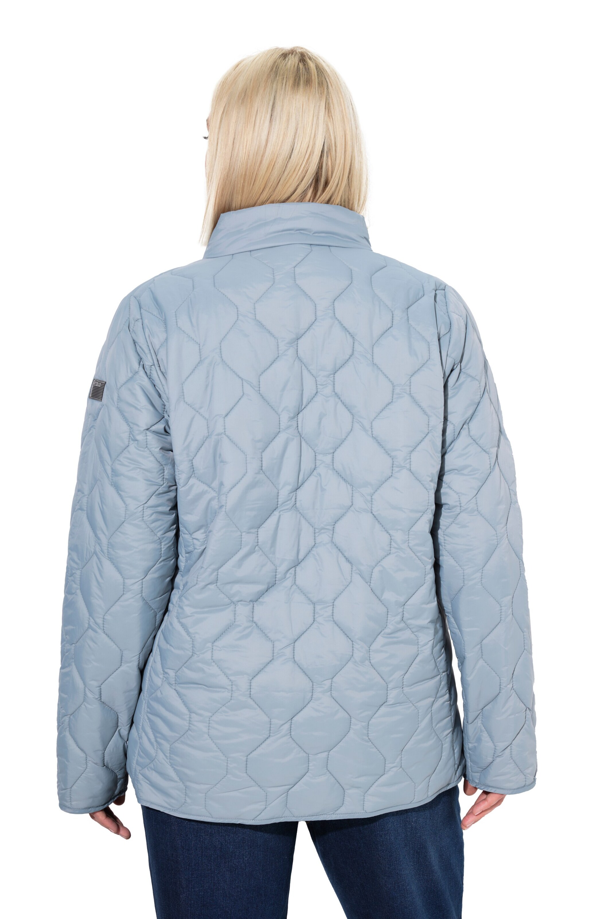 Ulla Popken Between-Season Jacket in Blue