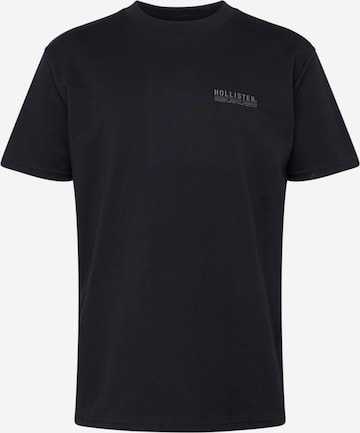 T-Shirt HOLLISTER en noir : devant