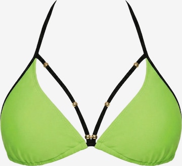 MarkoPush-up Bikini gornji dio 'Amal M-807 (2)' - zelena boja: prednji dio
