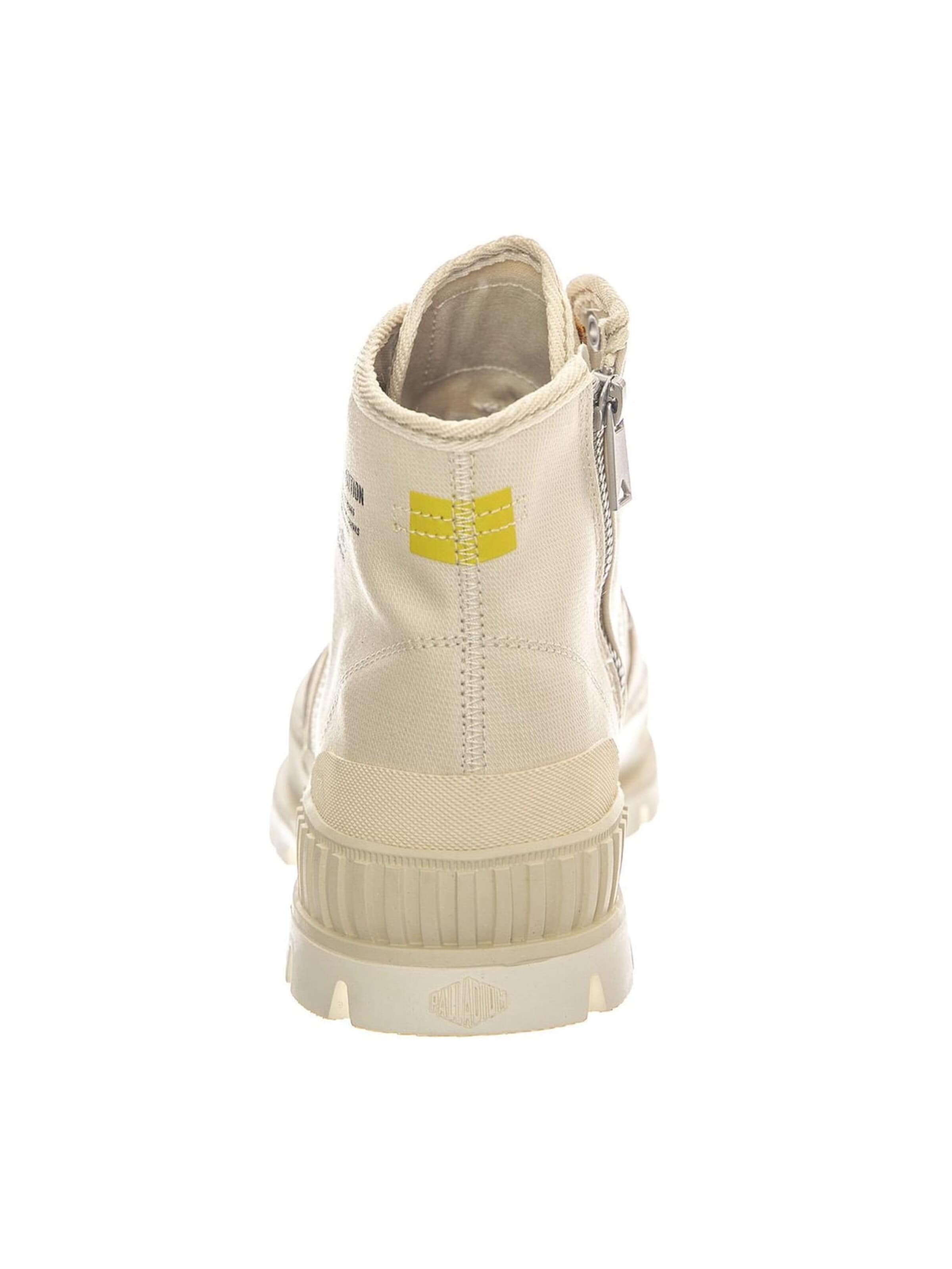 Palladium Snørestøvler 'Pallashock WW Cream White Shoes' i beige