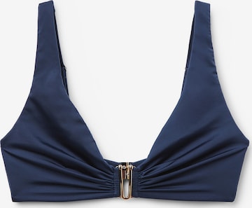 CALZEDONIA Bikinitop in Blau: Vorderseite