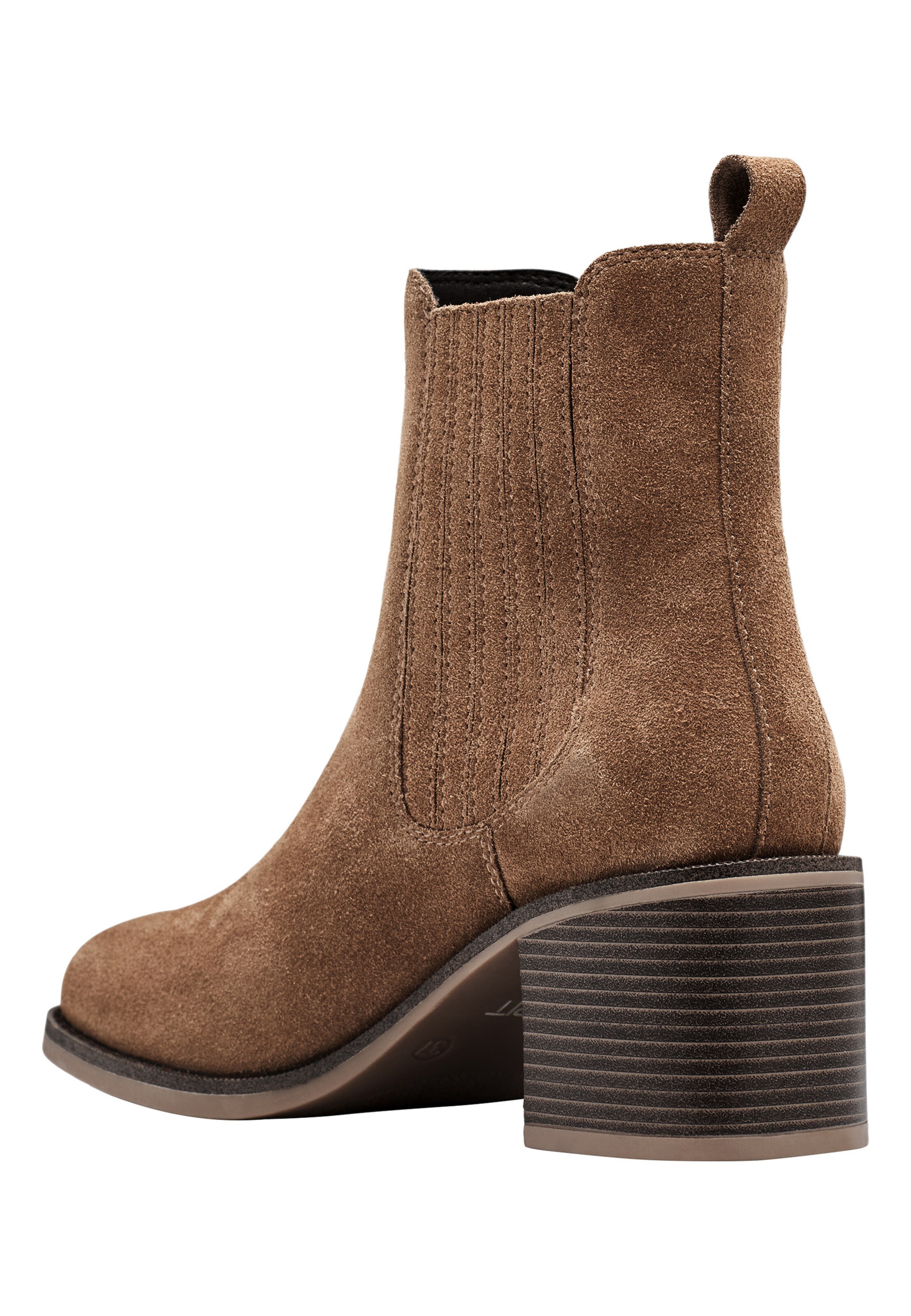 Esprit Shoes Chelsea Boots 'Gundula' in Braun