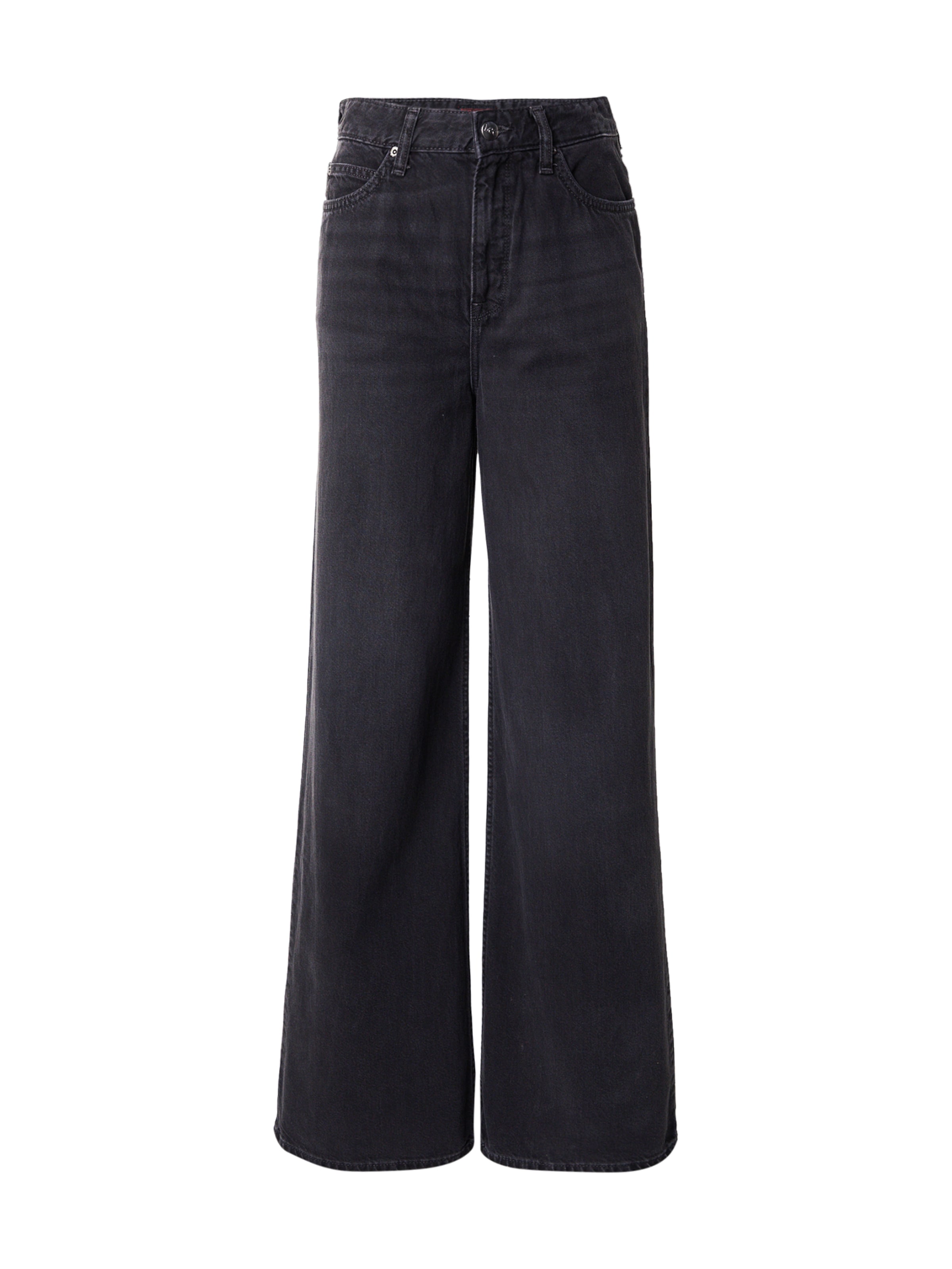 Lee Wide leg Jeans 'Stella' in Black: front