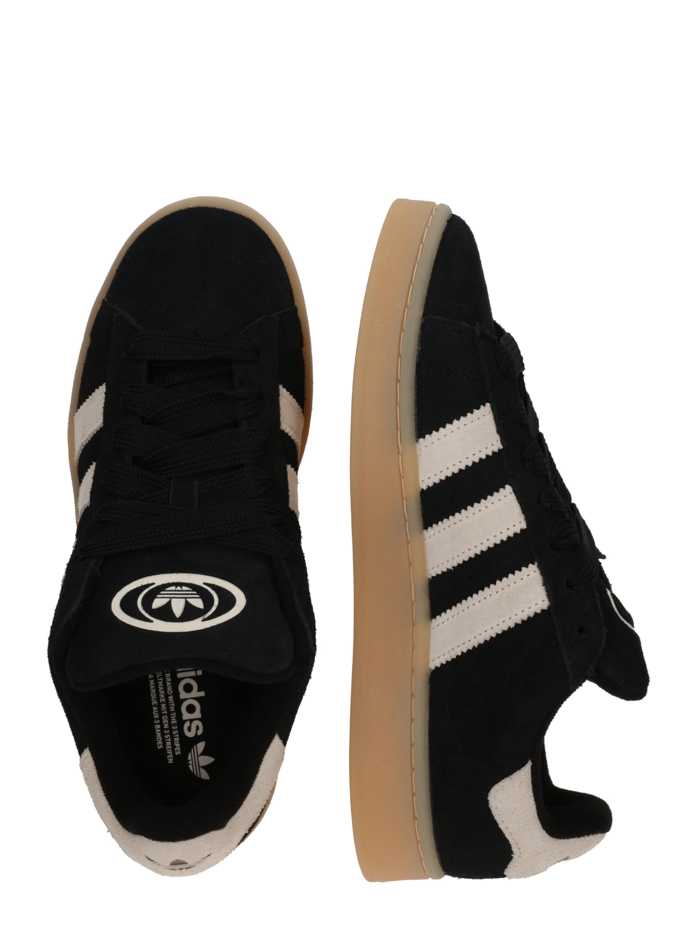 ADIDAS ORIGINALS Låg sneaker 'Campus 00s' i svart