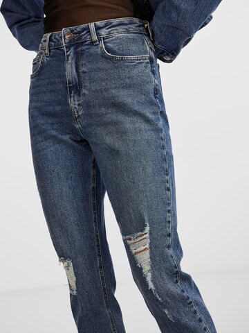 PIECES Regular Jeans 'BELLA' in Blauw