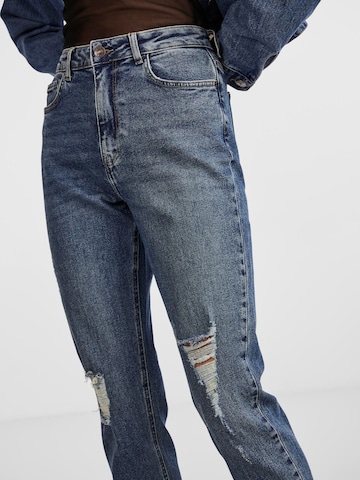 PIECES Regular Jeans 'BELLA' in Blau