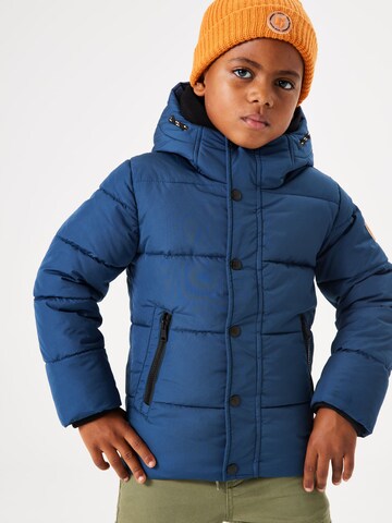 Veste d’hiver GARCIA en bleu : devant