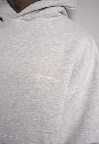 Sweat-shirt 'Après Ski' Prohibited en gris : devant