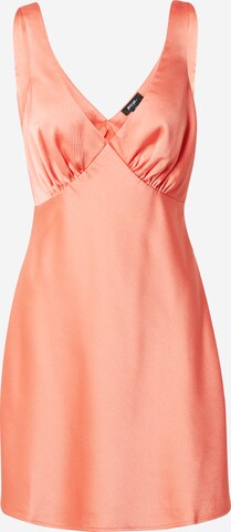 Robe de cocktail Nasty Gal en orange : devant