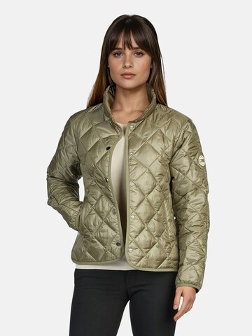 No. 1 Como Steppjacke  'Jacy' in Grün: Vorderseite