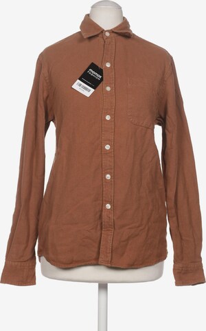 Colorful Standard Bluse XS in Braun: Vorderseite