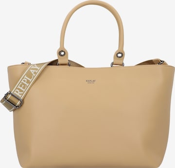 Shopper di REPLAY in marrone: frontale