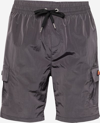 ELLESSE Sportshort 'Chaps' in dunkelgrau / schwarz / weiß, Produktansicht