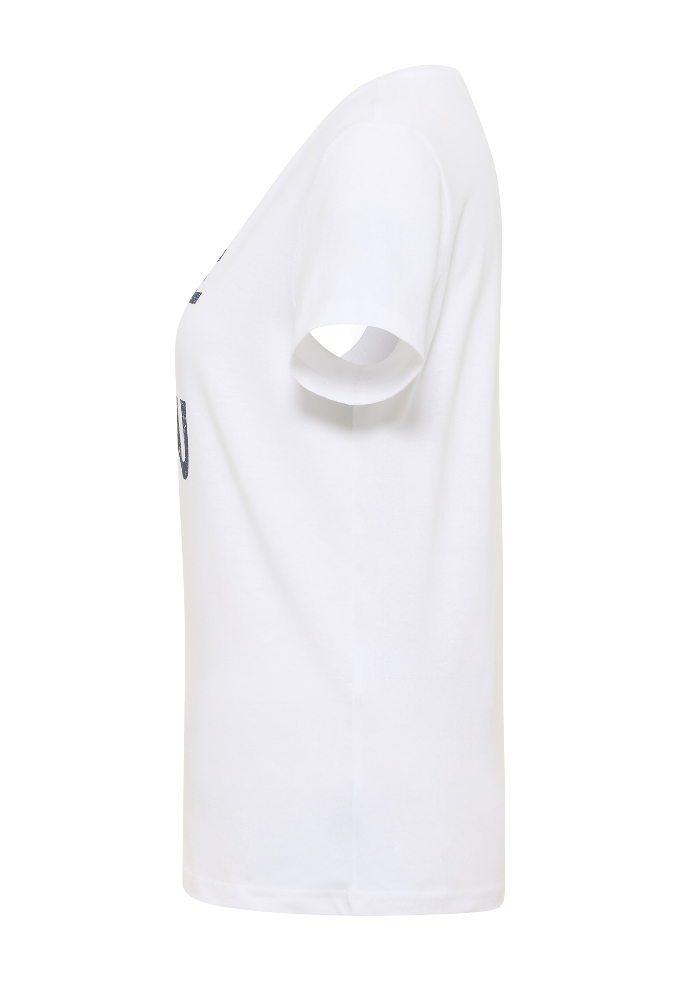 MUSTANG T-Shirt 'Alma ' in Weiß