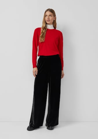 s.Oliver Wide leg Broek in Zwart