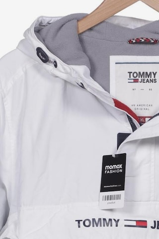 Tommy Jeans Jacke XL in Weiß