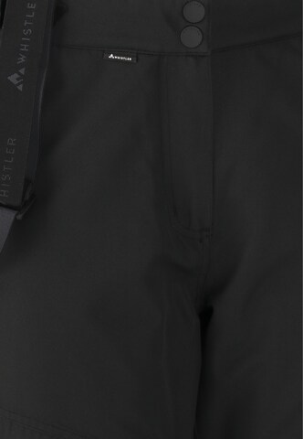 Whistler Regular Sports trousers 'Drizzle' in Black