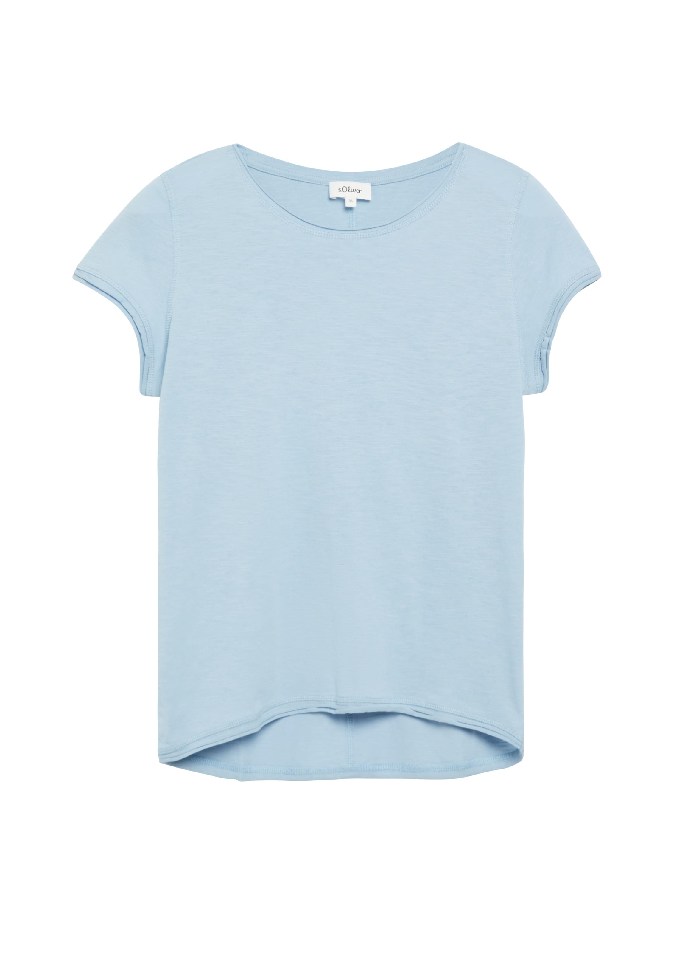 s.Oliver T-shirt en XXL en bleu clair, Vue avec produit