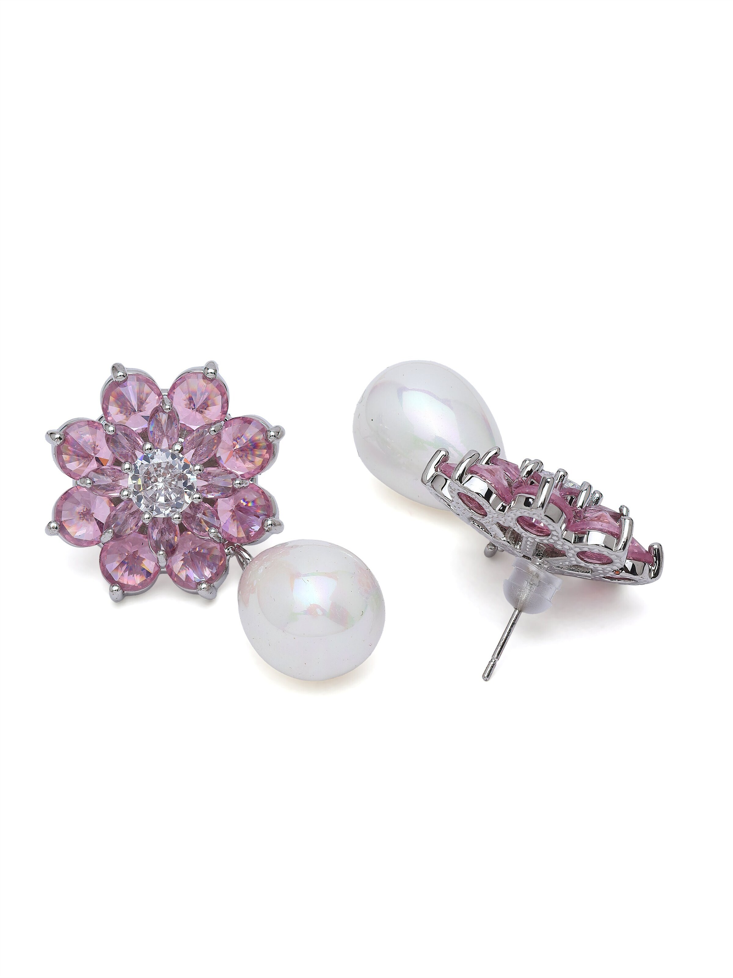 AVANT-GARDE PARIS Earrings 'Regavie' in Pink