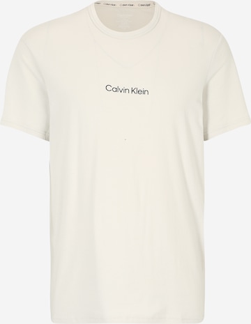 Calvin Klein Underwear Regular Shirt in Beige: front