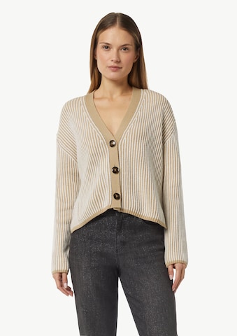 comma casual identity Strickjacke in Beige: Vorderseite