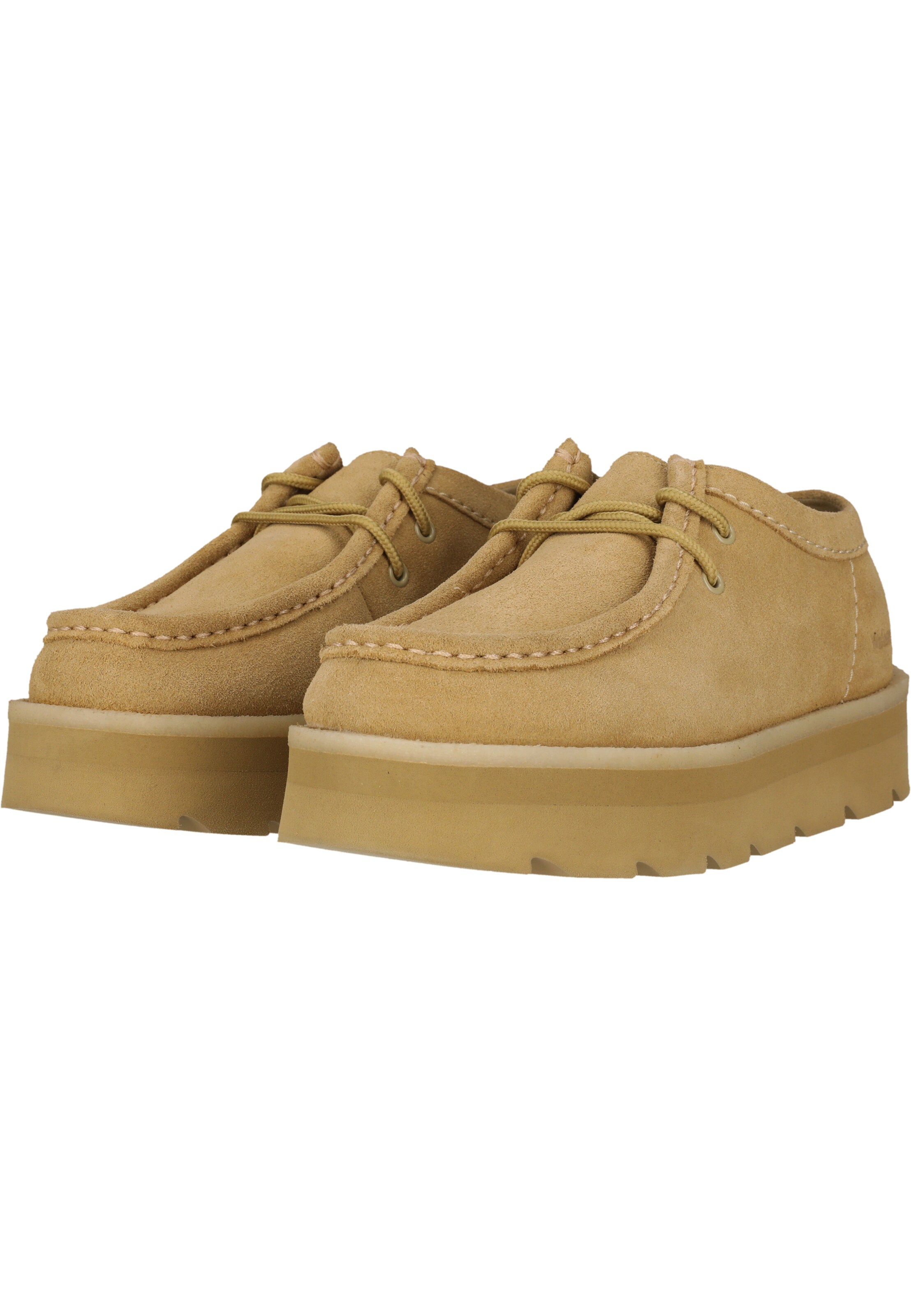 CLARKS Lace-up shoe 'Meare Walla' in Brown