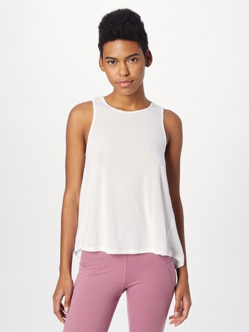 Marika Sports Top in White: front