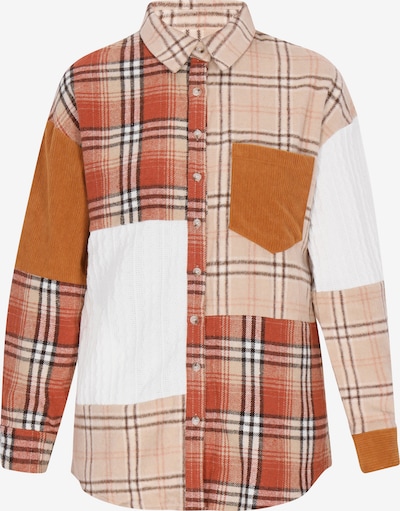 SANIKA Prijelazna jakna u bež / narančasta / bijela, Pregled proizvoda