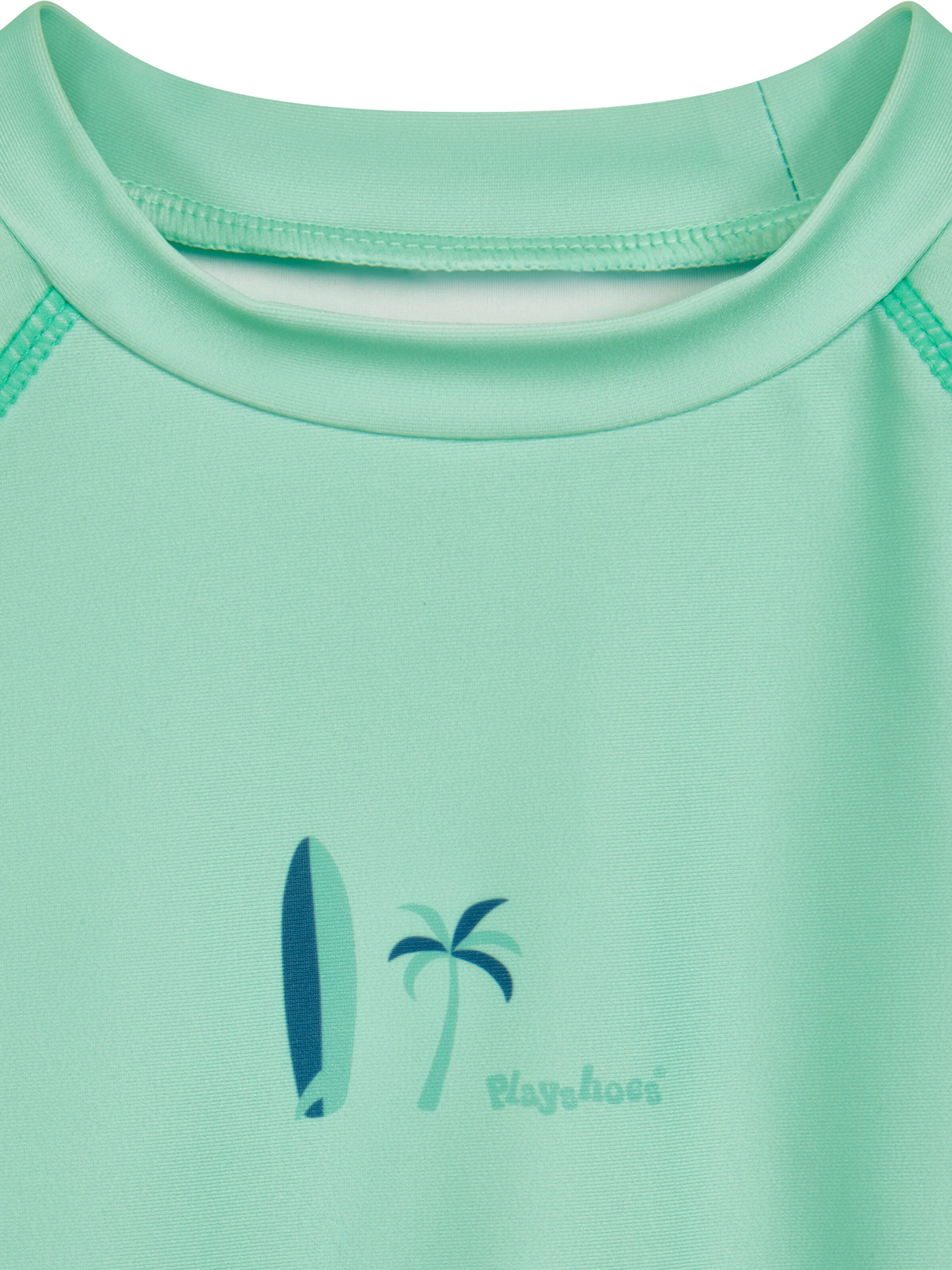 Protection UV 'Surfbrett Palme' PLAYSHOES en vert