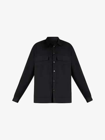 Yes London Regular Fit Hemden in Schwarz
