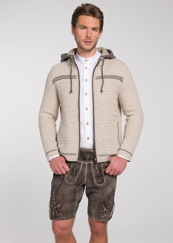 Cardigan bavarois 'Tomek' SPIETH & WENSKY en beige