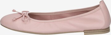 CAPRICE Ballet Flats in Pink: front