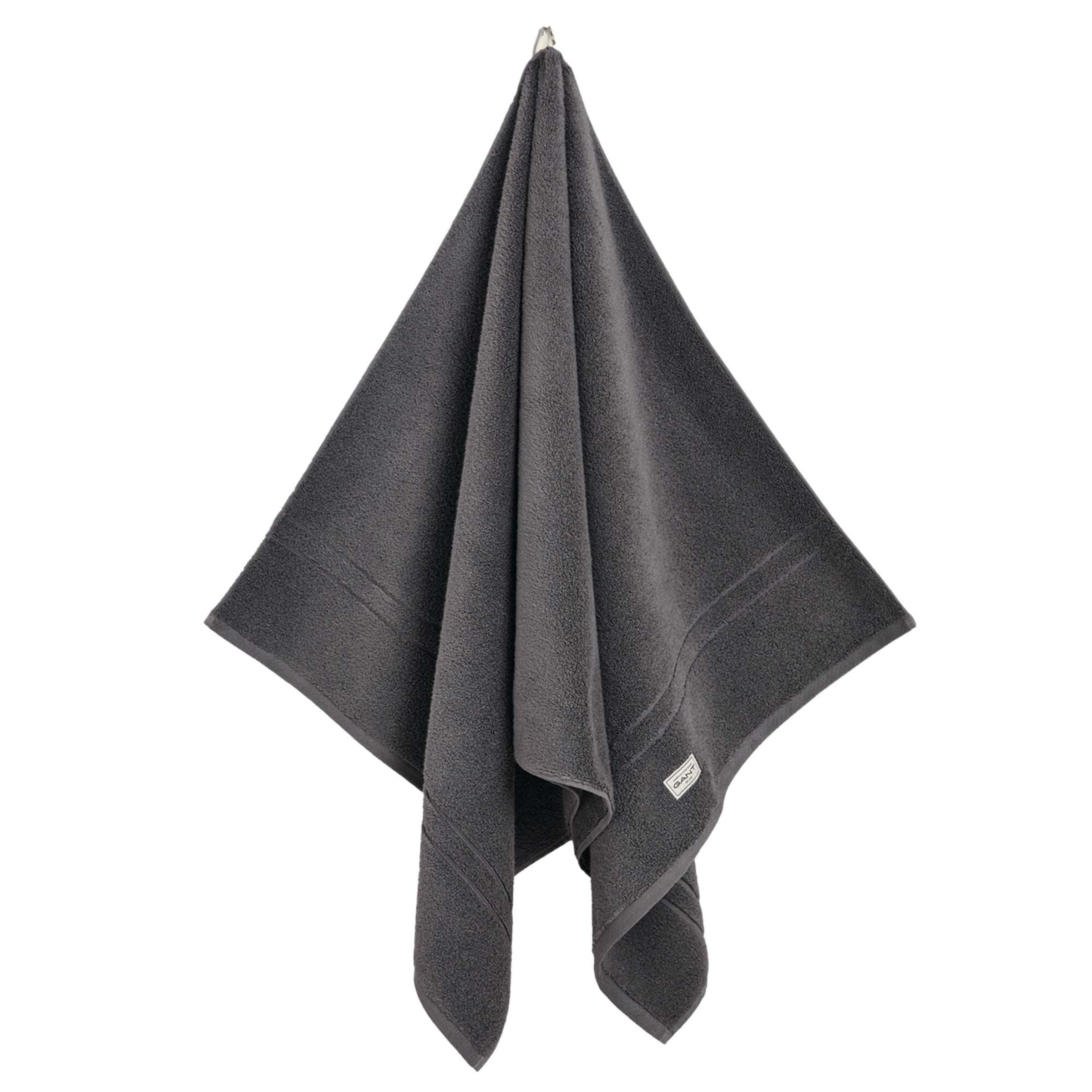 GANT Lille håndklæde i grå: forside