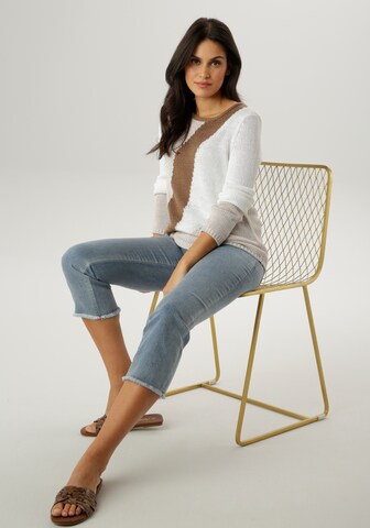 Aniston SELECTED Sweater in White