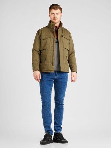 Veste mi-saison 'CCCORPS' JACK & JONES en vert