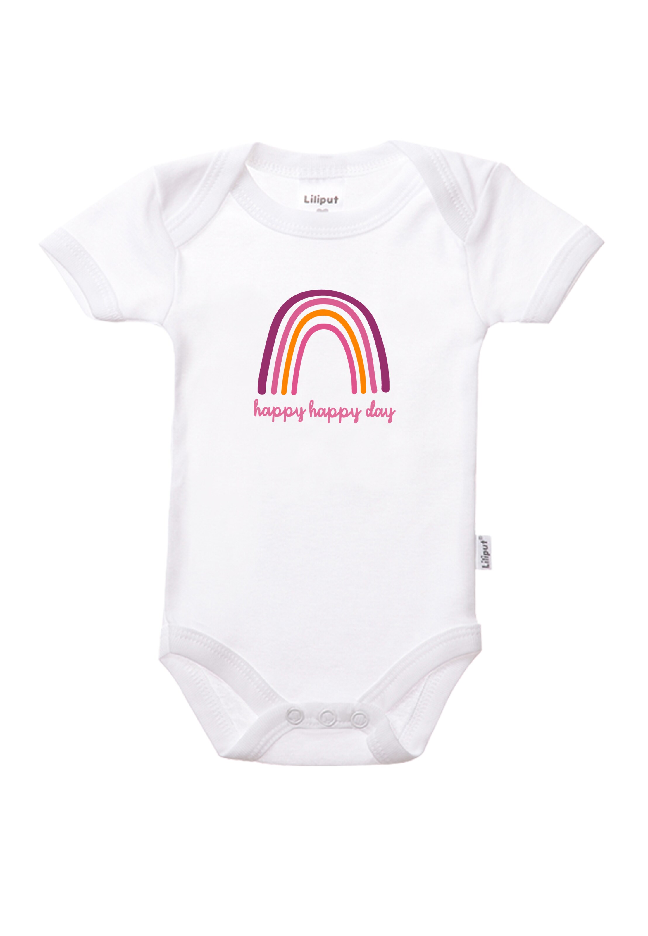 LILIPUT Romper/Bodysuit 'Regenbogen' in Pink