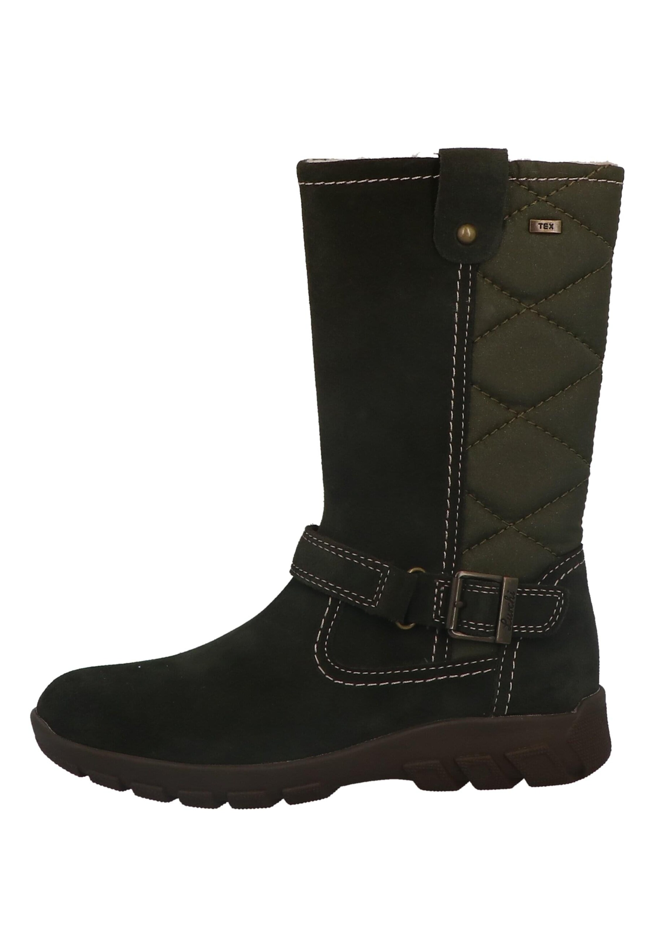 LURCHI Boot 'Chrissi' in Green: front