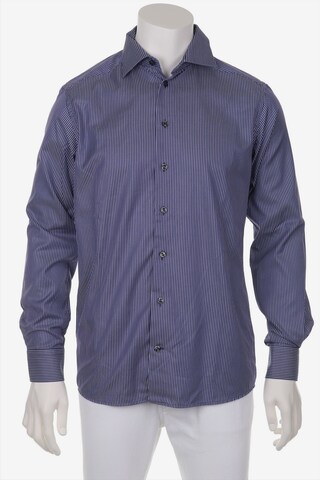 ETON Button Up Shirt in M in Blue: front