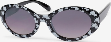 styleBREAKER Sonnenbrille 'Kinder Sonnenbrille mit Herzchen, Mädchen' in Grau: Vorderseite