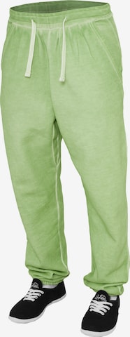 Urban Classics Hose in Grün: Vorderseite
