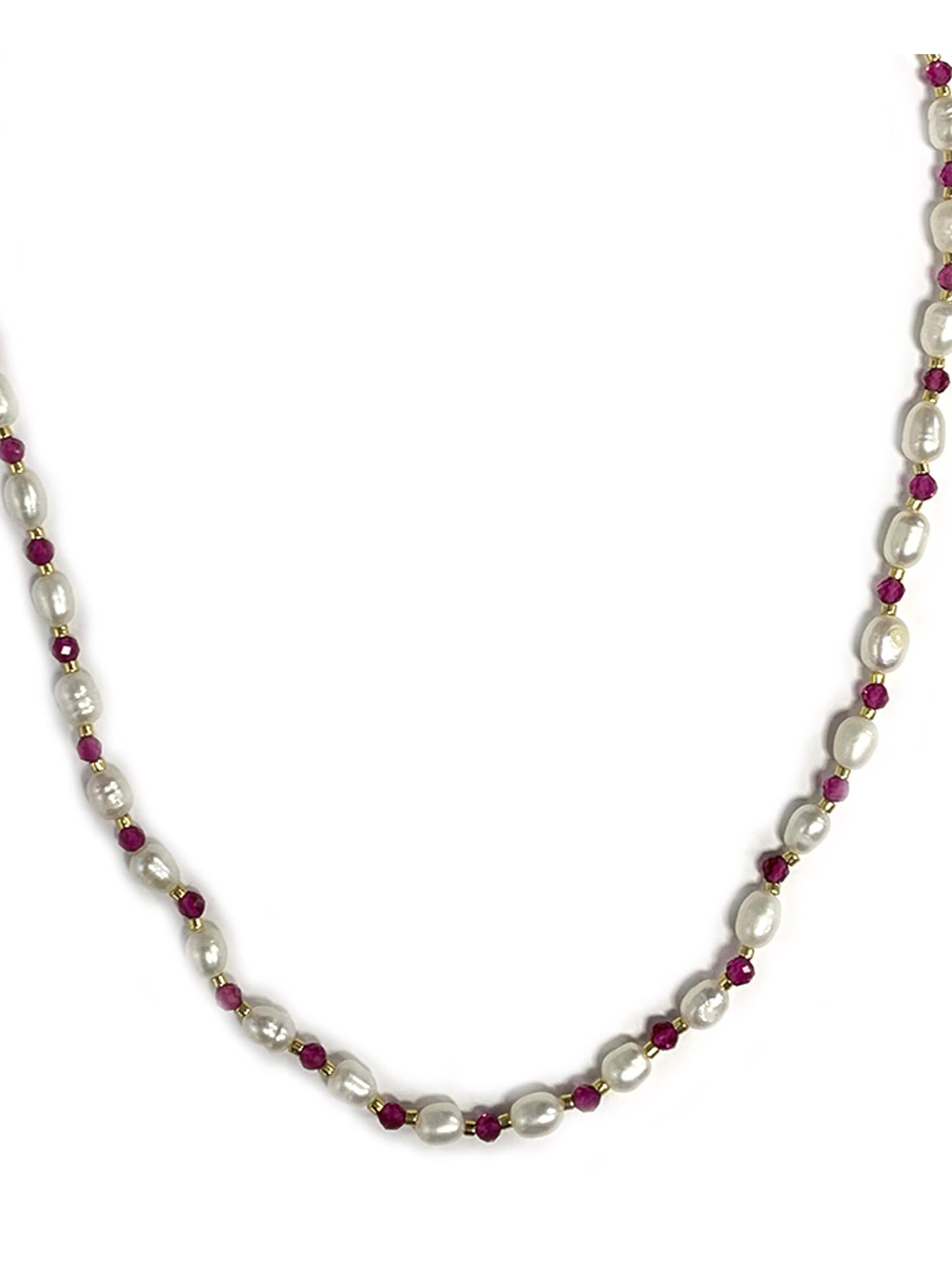 Luxenter - Colar 'Zawind' em mistura de cores: frente