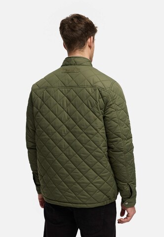 INDICODE JEANS Between-season jacket 'Doro' in Green