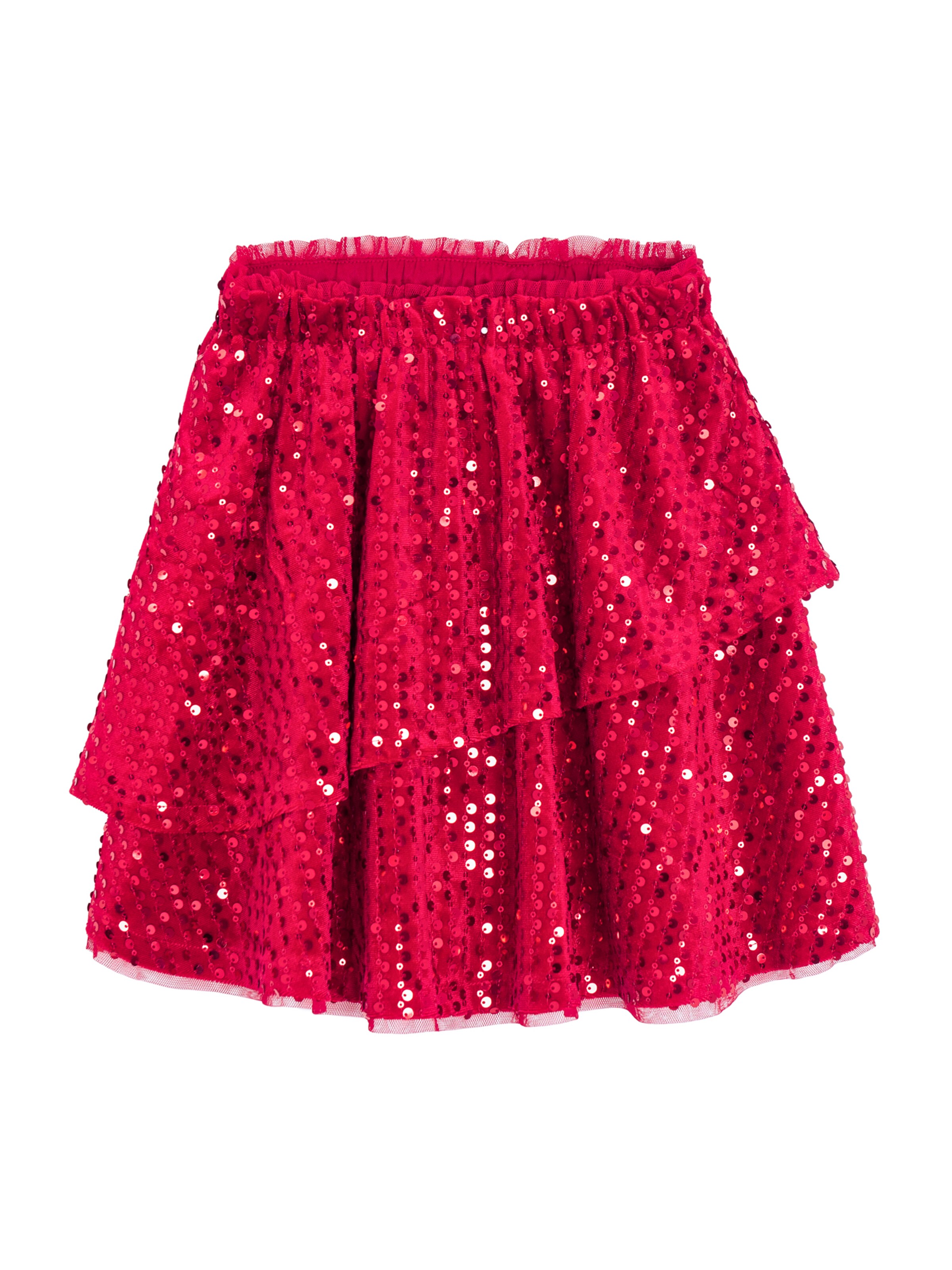 Jupe Cool Club en rouge : derrière