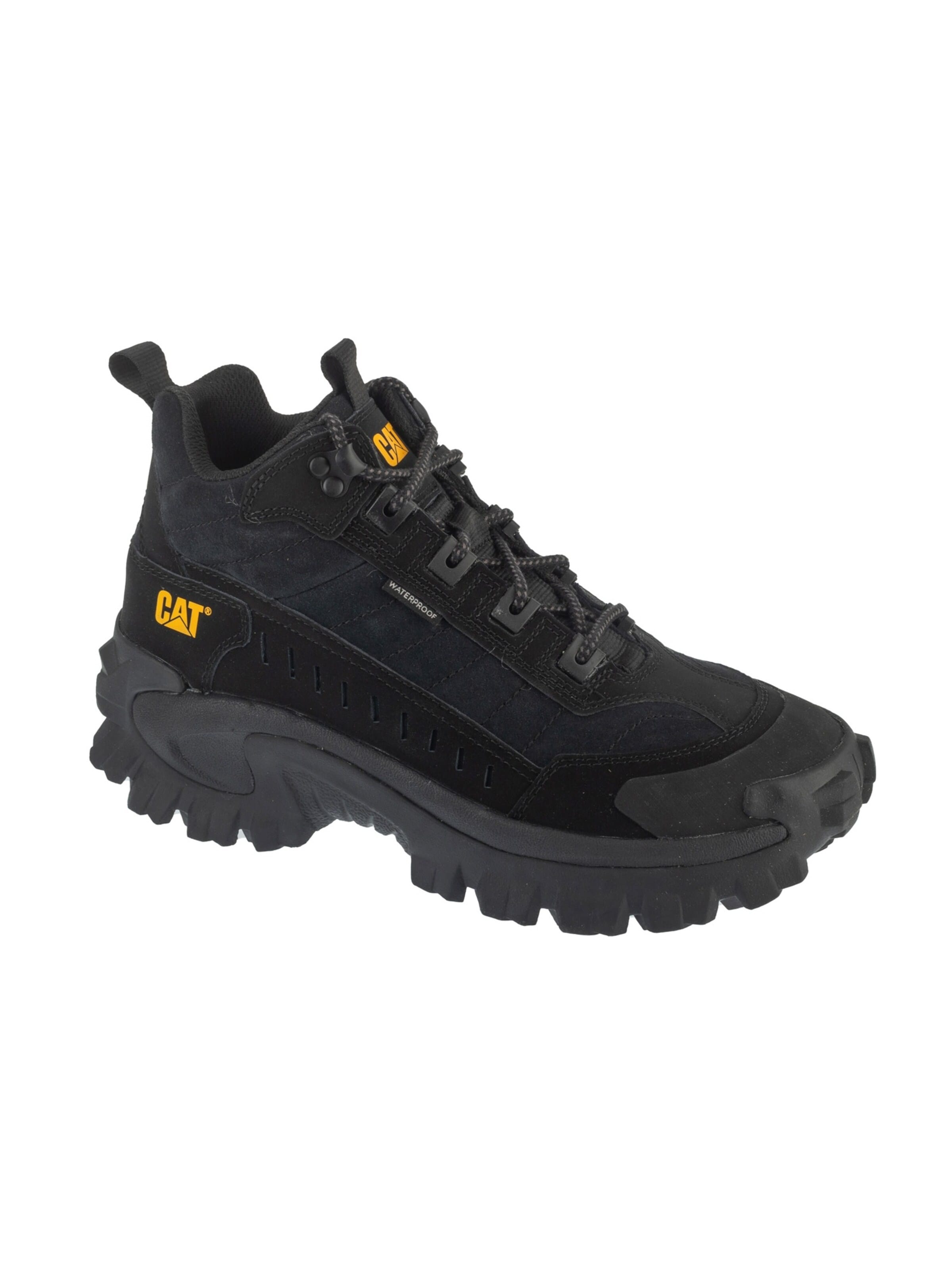 CATERPILLAR High-Top Sneakers 'Caterpillar Intruder' in Black: front